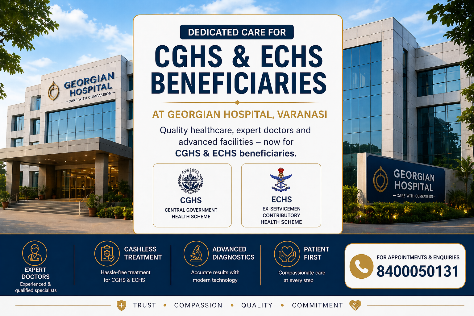 CGHS ECHS Facility in Varanasi